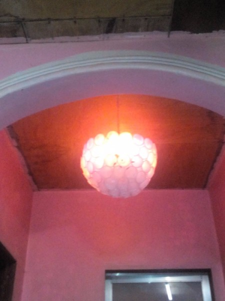 Making a Disposable Cup Christmas Chandelier