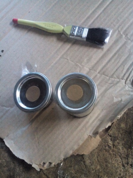 Gold Painted Branch Christmas Tree