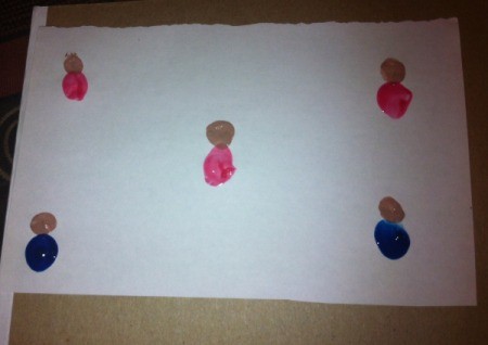 pink and blue bodies added