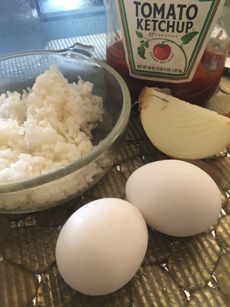 ingredients for omurice