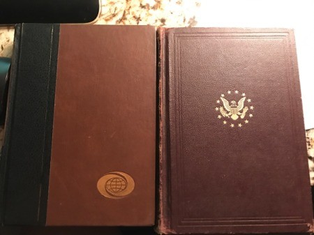 front covers of two volumes