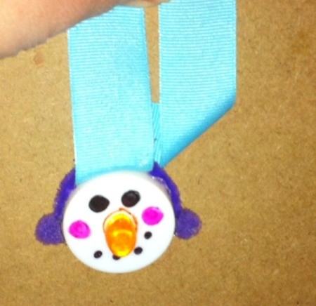 Tea Light Snowman Ornaments