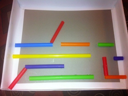 Easy Marble Maze - continuing to add straws to large maze