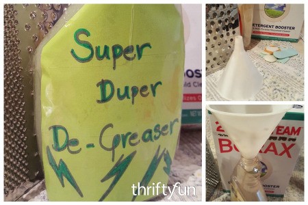 Homemade Kitchen Degreaser Recipes Thriftyfun