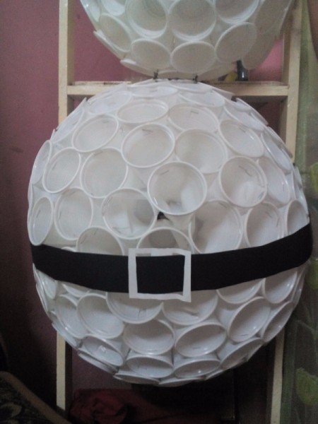 belt attached to snowman