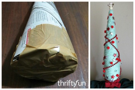 Making a 3D Paper Christmas Tree | My Frugal Christmas