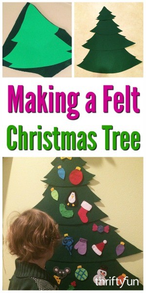 Making a Felt Christmas Tree | ThriftyFun