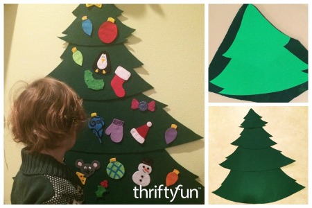 Making a Felt Christmas Tree