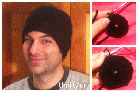 Making a Crocheted Men's Winter Hat