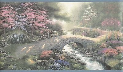 Trying To Find Thomas Kinkade Wallpaper Border ThriftyFun   Trying To Find Thomas Kinkade   Border X4 