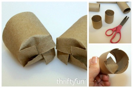 Toilet Paper Tube Seedling Pots