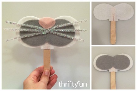 Making a Felt Bunny Mask