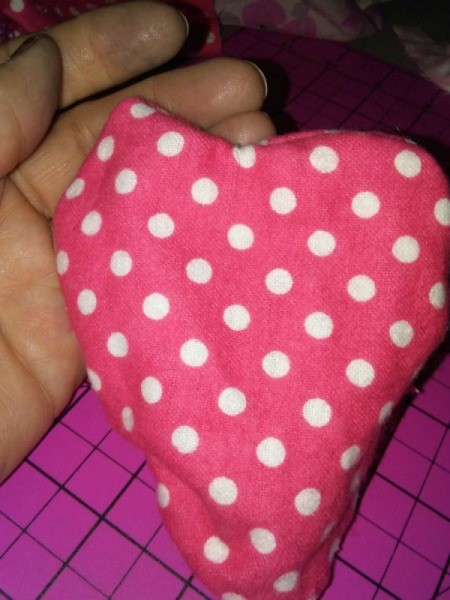 Pink Polka Dot Safety Pin Cushion