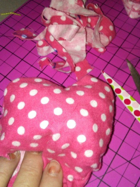 Pink Polka Dot Safety Pin Cushion