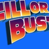 The Fill or Bust logo from the card game.