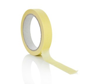 A roll of masking tape.