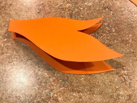 'Sharky' Goldfish Paper Lantern Decoration - cut out tail