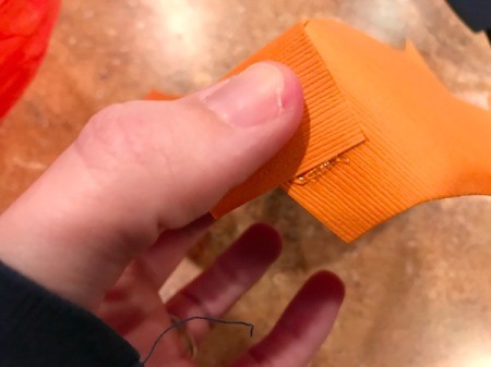 'Sharky' Goldfish Paper Lantern Decoration glue tail tabs together for 3-D effect