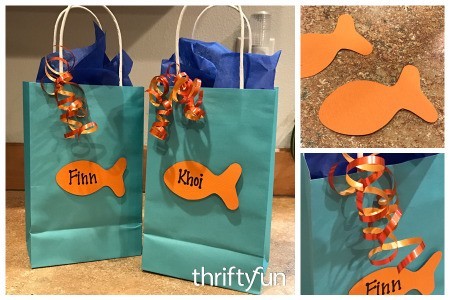 Goldfish Party Treat Bags
