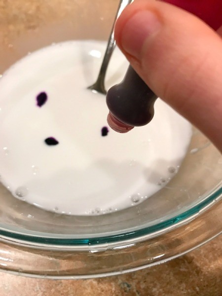 Homemade Flubber - add food coloring to get desired color