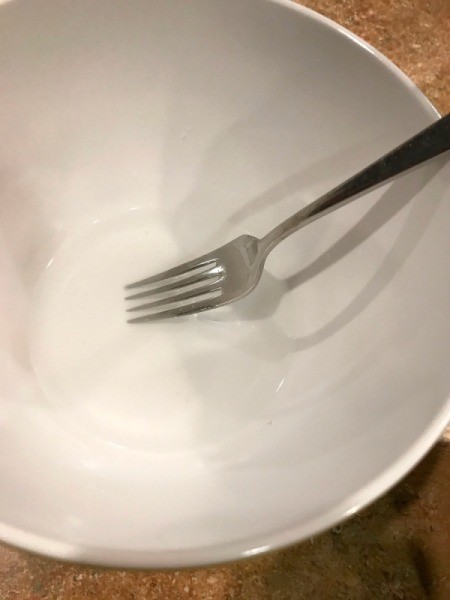 Homemade Flubber - mix borax and water