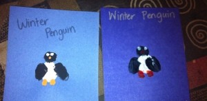 Fingerprint Penguin - two examples of the project