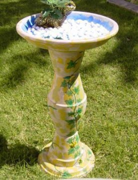 Download Flower Pot Bird Bath | ThriftyFun