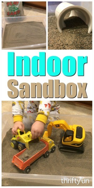 Making an Indoor Sandbox | ThriftyFun