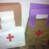 Doctor's Bag Craft - two completed bags