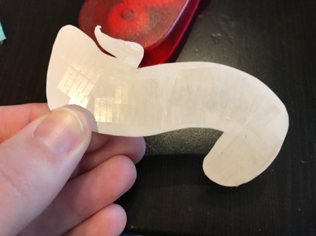 Adventure Funds Jar - add adhesive to back of small fancy label