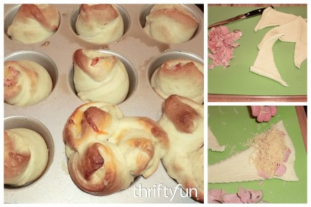 Ham and Cheese Popovers