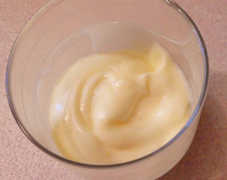 Finished mayonnaise