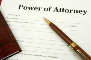 Power of attorney documents.