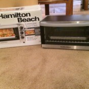 Replacing Small Appliances Inexpensively - toaster oven and box