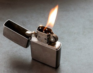 Silver Plated Lighter