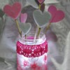 Floating Hearts Valentine's Jar Light
