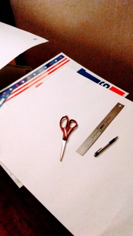 Make Your Own Photo Postcards - cut poster board with a paper cutter or utility knife