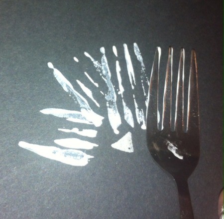 Fork Bears - have the tines point outward