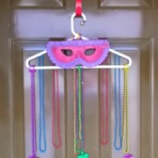 Mardi Gras Mask Door Hanging