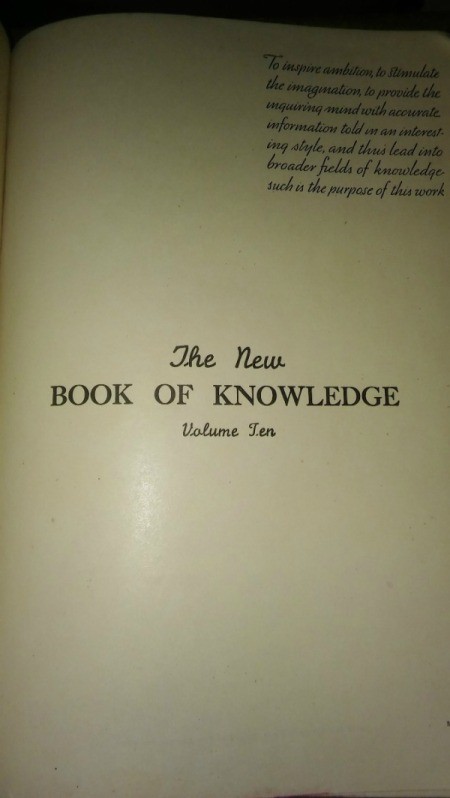 Age and Value of New Book of Knowledge