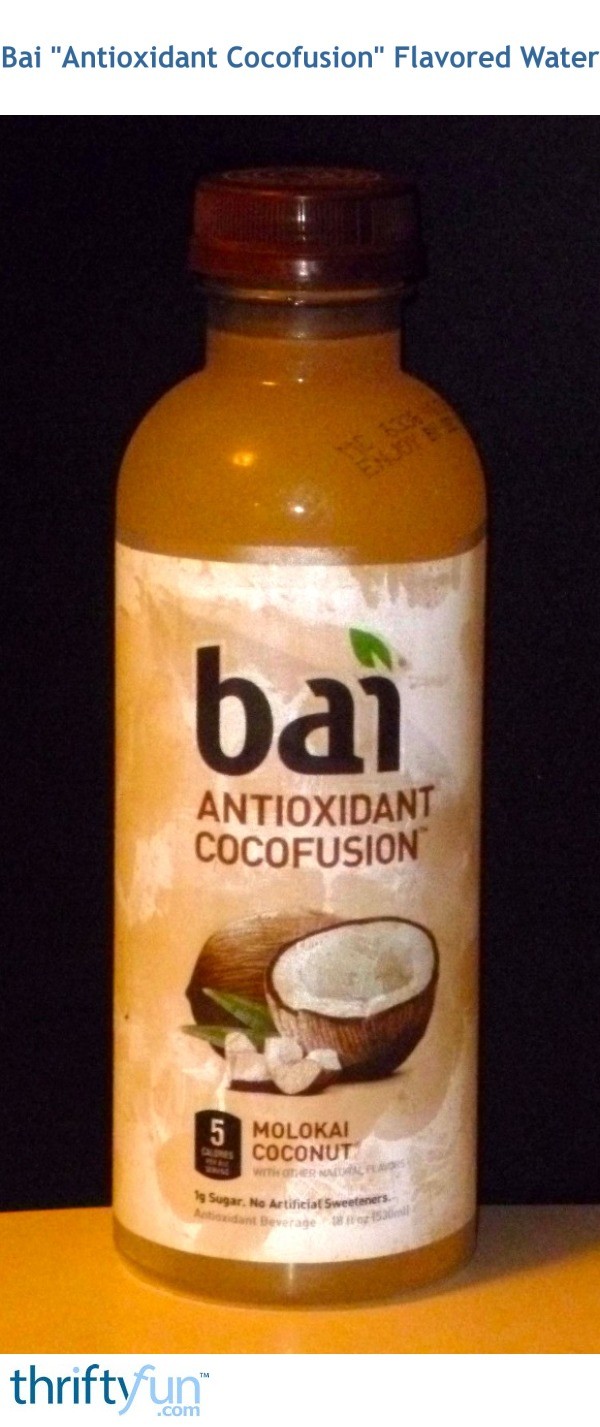 Product Review Bai "Antioxidant Cocofusion" Flavored Water ThriftyFun