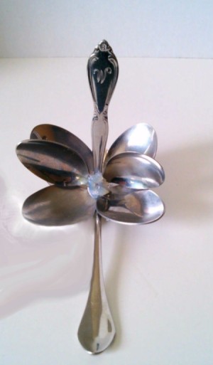 Spoon Flower - competed flower