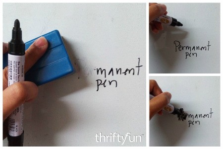 Removing Permanent Marker on a  Whiteboard
