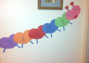 How to Make a Name Heart Caterpillar | ThriftyFun