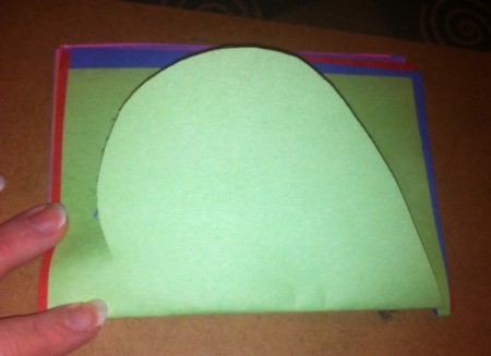 Name Heart Caterpillar - cut the sheets in half and fold in half again, cut out all of your hearts at once or allow child to cut one at a time