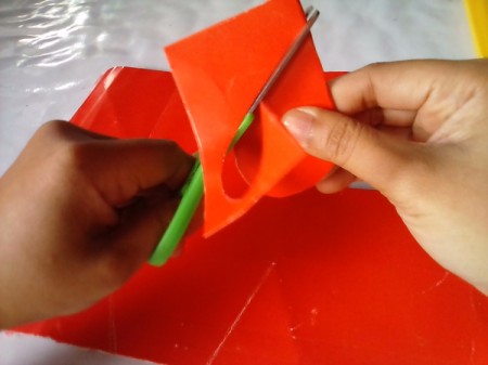 Valentine Bookmark -cut out heart shape