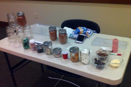 chocolate spoon decorations