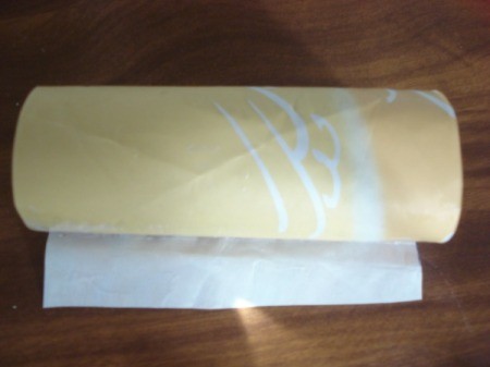 Cardboard Tube Gift Box - glue paper to tube