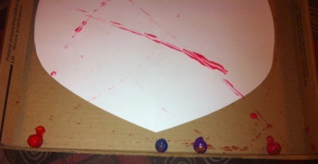 Marble-Painted Heart