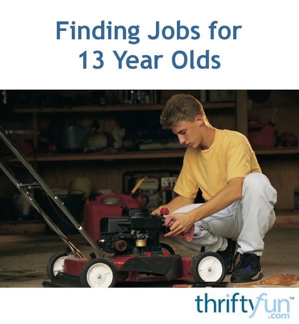 Windsor ontario jobs for 13 year olds